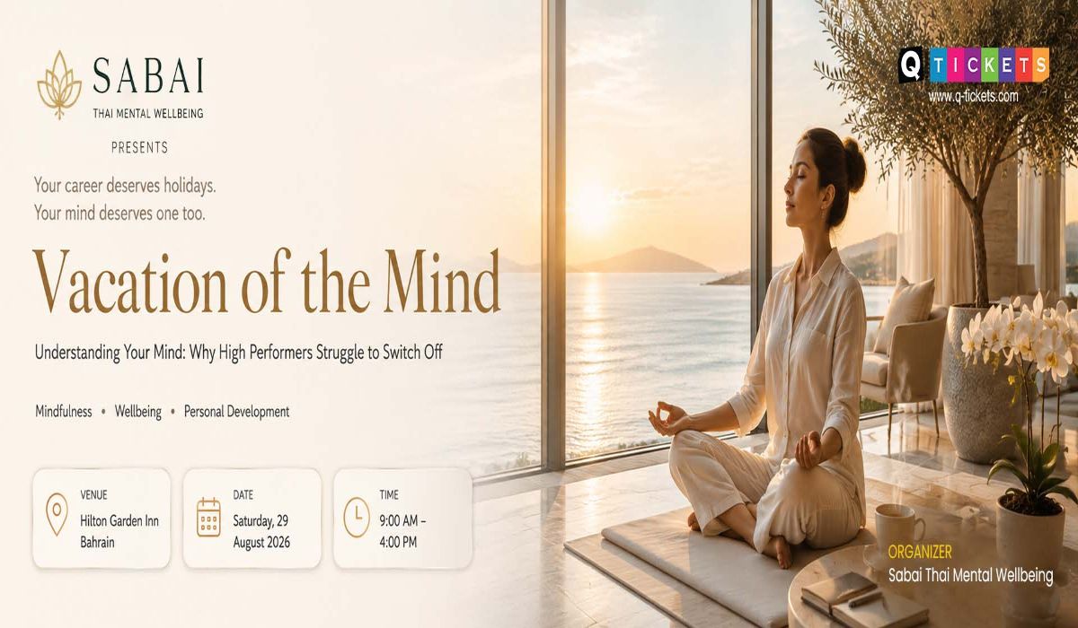 Vacation of the Mind Bahrain: One-Day Wellbeing Experience